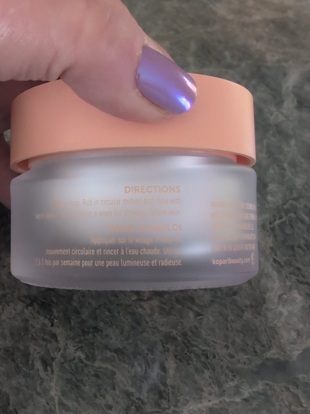 Kopari California Glow Enzyme Scrub - Picture 3 of 5